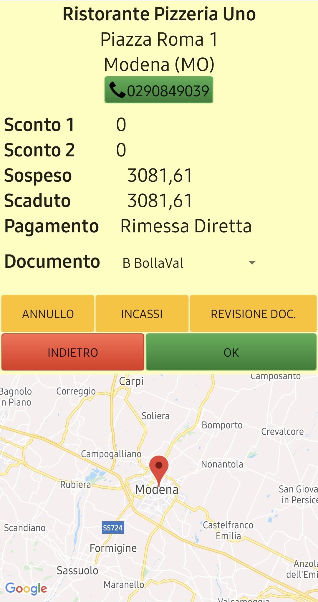Screenshot App Tentata Vendita 3